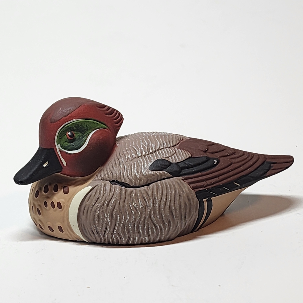 Avon Bird Figurine - Brown and Black